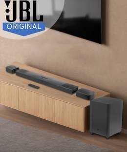 JBL Bar 1000 Pro,True Dolby Atmos,DTS:X,MultiBeam,Wireless Subwoofer,HDMI eARC 880 W Bluetooth Soundbar