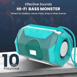 MSNR Portable Speaker Quality Fashionable RGB LED Light Design USB,TF,SD,FM Radio-A1 5 W Bluetooth Gaming Speaker