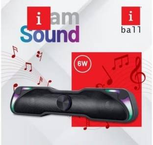 iball USB Bar 6 W Home Audio Speaker