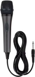 Divinext Classic Style Dynamic Vocal Mic Karaoke Recording Mik Unidirectional Microphone 1 W Bluetooth Home Audio Speaker