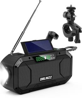 DRUMZZ Trek 400 Bluetooth Speaker for Cyclist & Bikers- with Bike/Cycle Mount 7 W Bluetooth Home Audio Speaker