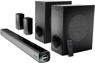 ZEBRONICS Juke Bar 9550 Pro (SBSPK C1), Dolby Audio, Dual Subwoofer & Satellites, BT v5.3 625 W Bluetooth Soundbar