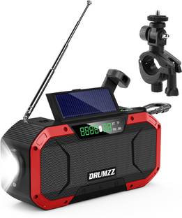 DRUMZZ 400 Bluetooth Speaker for Cyclist & Bikers- with Bike/Cycle Mount 7 W Bluetooth Home Audio Speaker