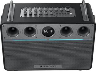 ZEBRONICS StudioXOne� (TSPK 102), 11h Guitar Control, OTG Live Stream, 2.4GHz Transceiver 240 W Bluetooth Home Audio Speaker