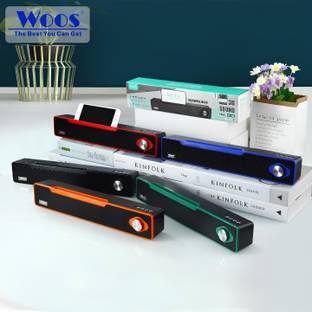 WOOS Bluetooth Speaker,6Hrs Playback,3D theater sound effect,Vibrate bass 10 W Bluetooth Home Audio Speaker