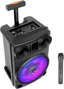 ZEBRONICS Zeb-Thump 150 v5.0, LED Display & lights, RGB, wireless mic ,USB, mSD 24 W Bluetooth Party Speaker