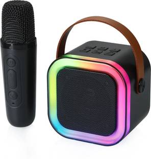 CLUBCLASSY Bluetooth Speaker with Karaoke Mic with voice changer mike wireless mic with speaker