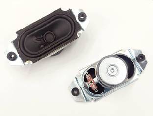 ERHIndia 1 Pair LED TV Speaker 8 Ohm and 10W Speaker and woofer Television 10 W Home Audio Speaker