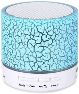 DRUMSTONE Wireless Bluetooth Speaker with LED Lights, Compatible with PC, Laptop 5 W Bluetooth Home Audio Speaker