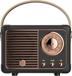 TECH-LOBBY Vintage Shape 5 W Bluetooth Home Audio Speaker