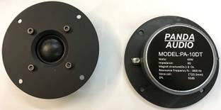 PANDA AUDIO DOME TWEETER PA-10DT (PAIR) DOE TWEETER (PAIR) PA-10DT 60W RMS 8 ohms Tweeter Car Speaker