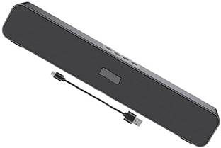 MSNR Stereo Soundbar for Phone/TV/Laptop/Tablets/Projectors, Multi Modes Aux D10 16 W Bluetooth Home Theatre