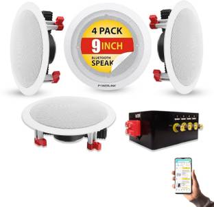 Powerlink Bluetooth Ceiling Speakers(Pack Of 4) (30W EACH) 120 W Bluetooth Home Theatre