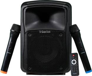 T-Series TR-S6 Portable Wireless Bluetooth Speaker with 2 Mic (Black) 15 W Bluetooth Home Theatre