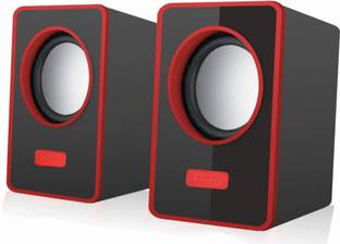 Faux Rabit Red Mini 2.0 USB Multimedia Speakers Portable Laptop/Desktop Speaker 6 W Bluetooth Laptop/Desktop Speaker