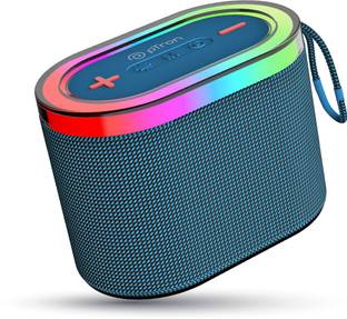 PTron Funk Echo / Fusion Pop w/ 12W Pristine Sound, RGB Lights,10Hrs Playtime,Portable 12 W Bluetooth Home Audio Speaker