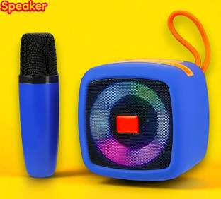 Sagaft X24 PORTABLE BLUETOOTH SPEAKER Dynamic Thunder Sound Wireless Mic RGB Light 5 W Bluetooth Speaker