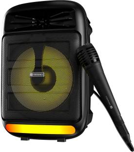 Portronics Portable with Karaoke Mic, 5 Hrs Playtime, BT5.3 20 W Bluetooth Speaker