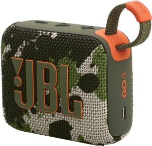JBL Go 4, Wireless Ultra Portable, Pro Sound,Water & Dust Proof 4.2 W Bluetooth Speaker