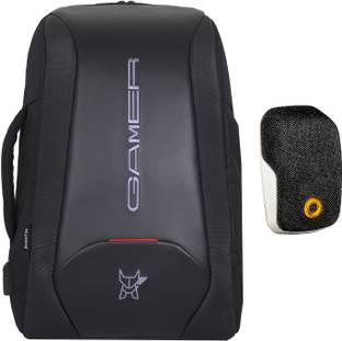 Arctic Fox Kobra Anti Theft Black Backpack and Jet Bluetooth Speaker 3 W Bluetooth Speaker
