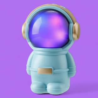 WOOS New astronaut Bluetooth Speaker with Inbuilt RGB 1200 Mah battery capacity 7 W Bluetooth Speaker