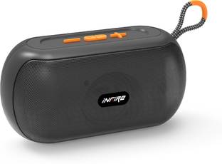 iNFiRe Groove 8W Mini Bluetooth Speaker, 14H Playback,BT 5.4, FM, TF/USB, TWS 8 W Bluetooth Speaker