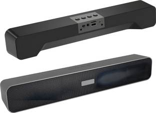 RZW High Sound Quality tv Sound Bar with detachable subwoofer SoundBar surround 16 W Bluetooth Speaker