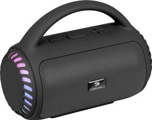 ZEBRONICS County 5 Plus,TWS, USB,8 Multi-Color LED Modes,Call Function,Deep Bass 8 W Bluetooth Speaker