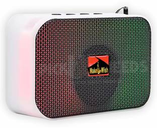Make Ur Wish Wireless Portable Mini Speaker With RGB Disco Light USB / TF Card Supported 5 W Bluetooth Speaker