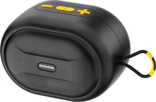 Dubstep Pop 1210 Wireless Speaker with 16 Hrs Playtime, 52mm Dynamic Driver, TWS Pairing 12 W Bluetooth Speaker