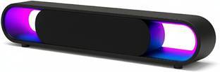 JAXTER 18W Bluetooth Soundbar | 2000mAh | 8H Playtime | RGB Lights | BT5.3, AUX, USB 18 W Bluetooth Speaker