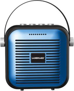 Landmark LM-1042 Rck Wireless Speaker with Powerful Bass & Mic Blue 5 W Bluetooth Speaker