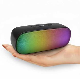 JAXTER Portable Party Speaker with Dynamic RGB Light Show and Deep Bass 5 W Bluetooth Speaker