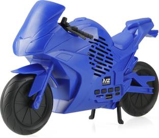 MZ F8 (PORTABLE BLUETOOTH SPEAKER) Dynamic Thunder Sound 1200mAh,Sports Bike Design 5 W Bluetooth Speaker