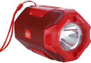 A&O AO-106 (PORTABLE BLUETOOTH SPEAKER) Dynamic Thunder Sound with High Bass, Built-In Torch & Mobile Stand 5 W Bluetooth Speaker