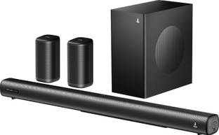 boAt Aavante Prime 5.1 4050D, Dolby Audio, Multi Connect,Wireless Satellites,EQ Modes 400 W Bluetooth Soundbar