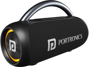 Portronics Radiant 30W Wireless Portable With In-Built Mic,6Hrs Playtime 30 W Bluetooth Party Speaker