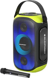 Blaupunkt ATOMIK 90W Party Cube I 9 Aura Light Modes I Free Tripod Warranty Registration 90 W Bluetooth Party Speaker