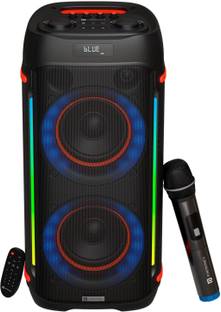 Portronics Iron Beats IV 250W Party Speaker With Dual 6" Subwoofer,4 Hrs Playtime,LED Light 250 W Bluetooth Party Speaker