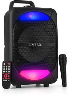 LIMBRO home Theatre TWS Mode FM USB AUX BLUETOOTH KARAOKE WIRED MIC RGB LIGHT 1000 W Bluetooth Party Speaker