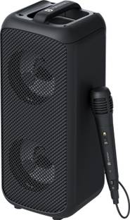 Portronics Rumble 25W Portable Bluetooth Speaker,Wired karaoke Mic,5 Hrs Playtime,BT V5.3 25 W Bluetooth Speaker