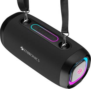 ZEBRONICS Sound Feast 85 (SSPK 1) Upto 9 Hours Playback, BTv5.3 | TWS | USB, RGB LED 20 W Bluetooth Party Speaker