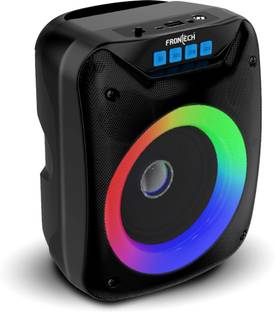 Frontech Party Speakers with AUX | 3W Drivers |1.0 USB RGB Lights |Laptop/Desktop Speaker 3 W Bluetooth Party Speaker