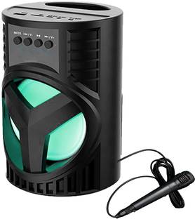 RECTITUDE Ws-03 With Mic Stereo Sound Rich Bass Wireless Rechargeable speaker 15 W Bluetooth Party Speaker