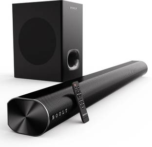 Boult Bassbox X180 with 180W Power, Dedicated DSP, 2.1 Channel, Subwoofer, 3 EQ Modes 180 W Bluetooth Soundbar