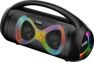 truke Infinity Portable Box with RGB LEDs, 12hrs Battery, Powerful Sound & Bass 50 W Bluetooth Party Speaker