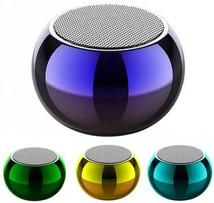Seashot M3 Portable Bluetooth Mini Dynamic Metal Sound with Google, Alexa & Siri Assistant Smart Speaker