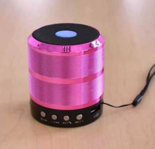 ANANDANI Pink WS-887 Bluetooth Speaker Compatiable With All Smart Phones || Speaker with Google Assistant Smart Speaker
