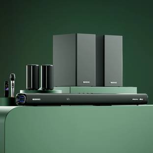 ZEBRONICS Juke Bar 9900 (SBSPK C3) DTS X, Dolby Atmos, 2x Wireless Subwoofer & Satellites 725 W Bluetooth Soundbar