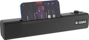 Aroma Alpha - 20W, Upto 6 Hrs Music Time* Dynamic Thunder Sound Drivers, Heavy Bass 20 W Bluetooth Soundbar